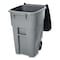 Rubbermaid Commercial 50 gal. Square Trash Can FG9W2700GRAY - alternate 6